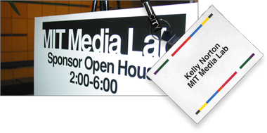 MIT Media Lab Sponsor Open House Props